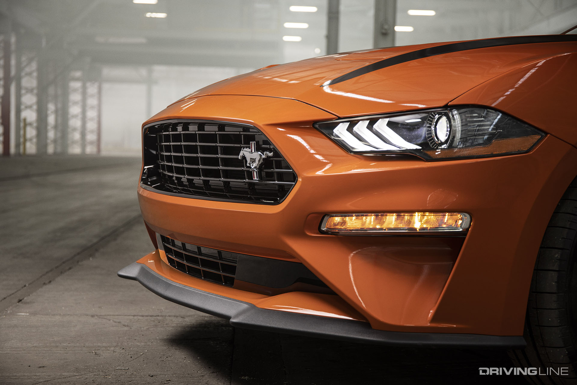 Grille of 2020 Ford Mustang EcoBoost High Performance Package