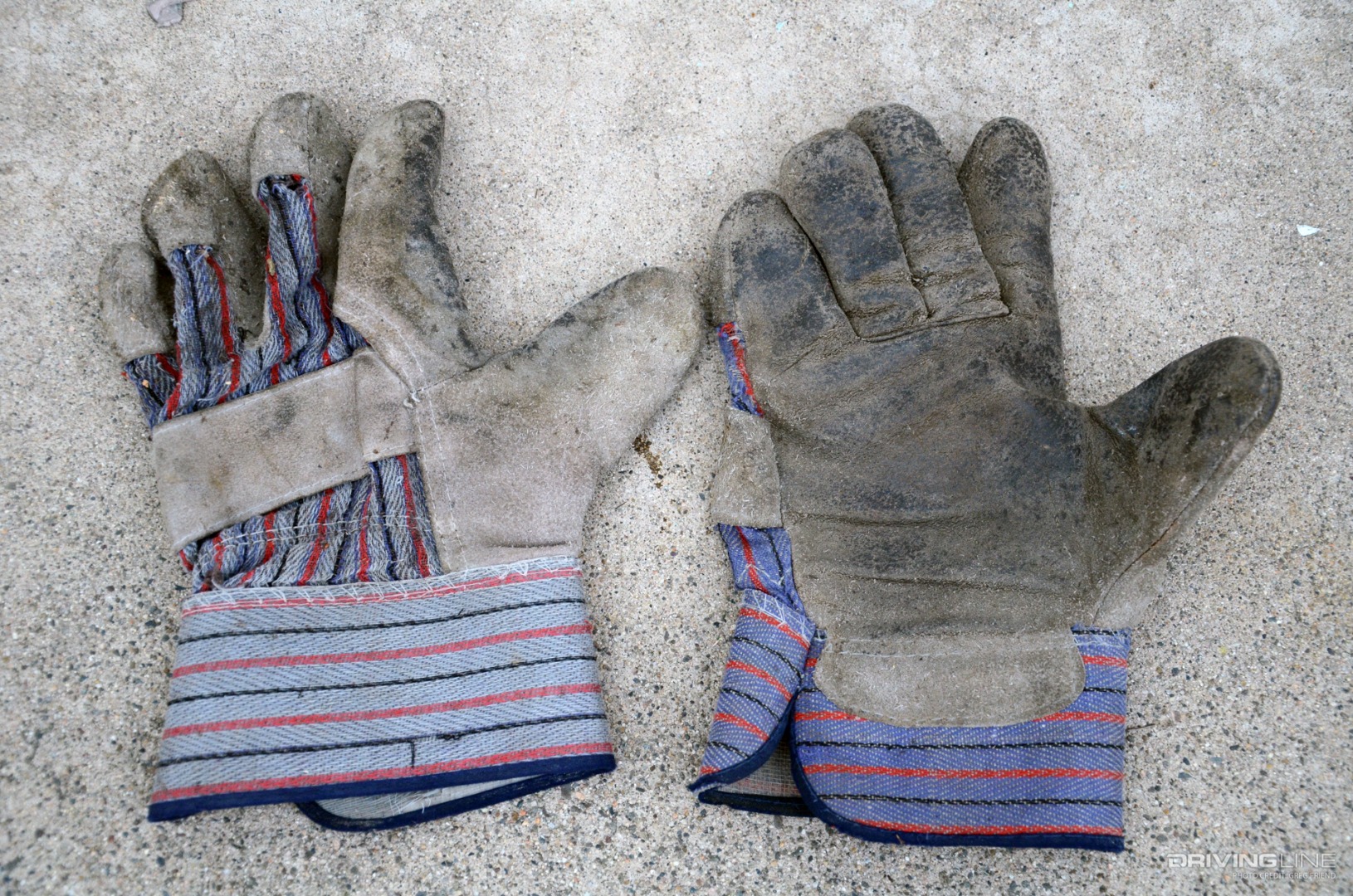 Harbor Freight Affordable Leather gloves