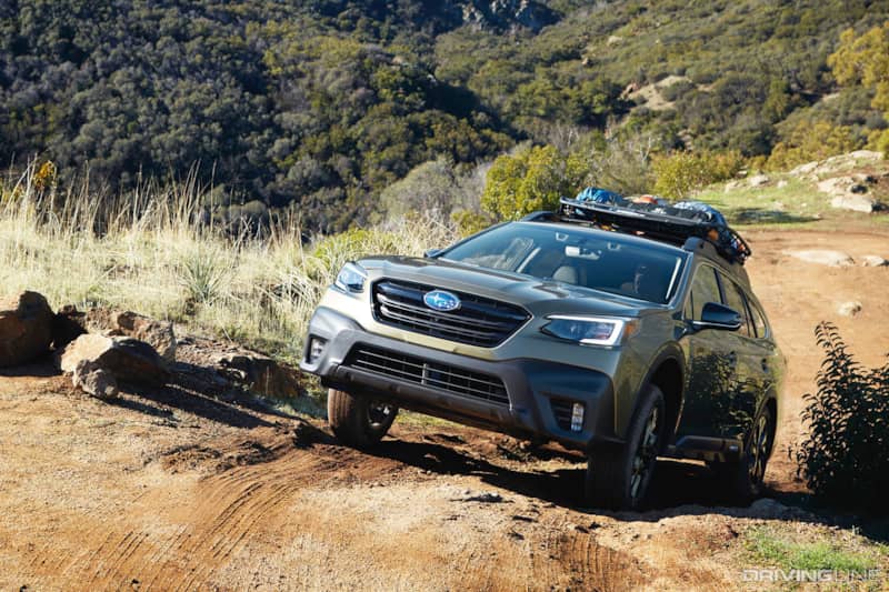 2020 Subaru Outback XT on Trail