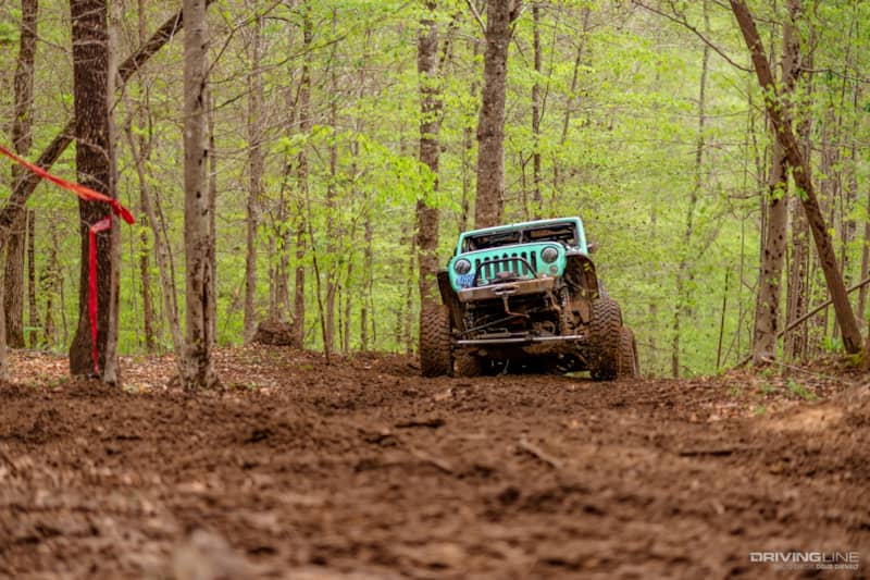 Jon Schaeffer Racing in the Ultra4 Tear Down in Tennessee