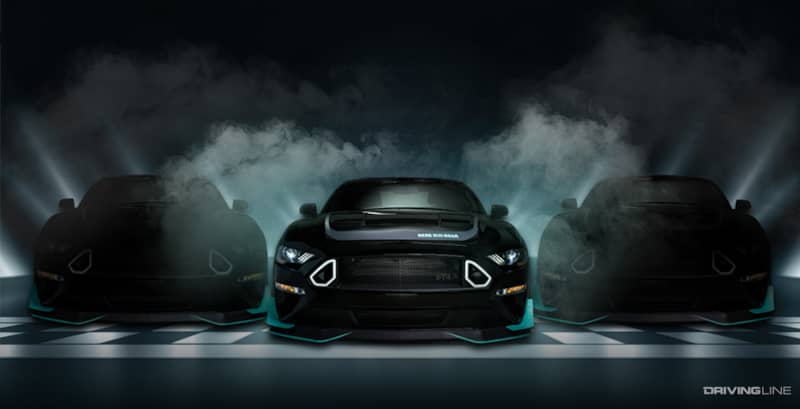 Ford Performance Vaughn Gittin Jr and Joey Logano collaborate on design of RTR Custom 2019 Ford Mustang GT