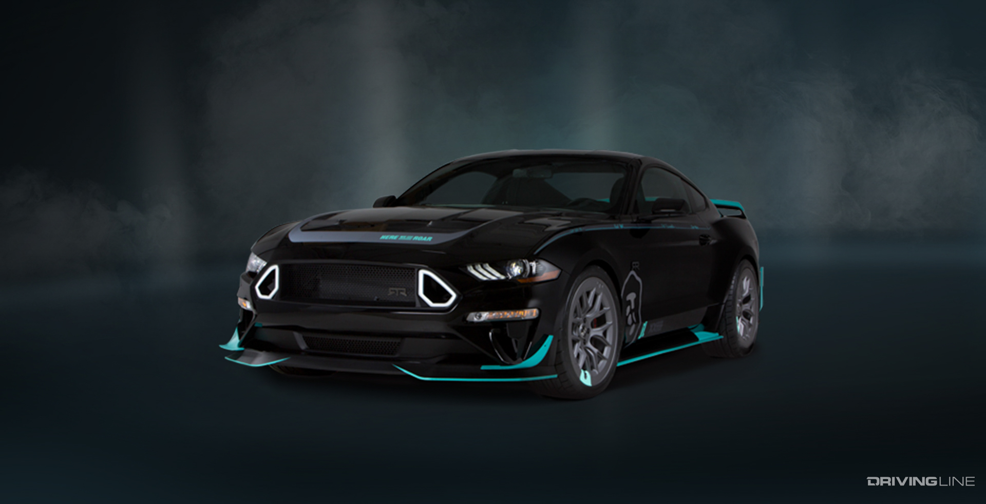 Custom RTR Vaughn Gittin Jr and Joey Logano 2019 Ford Mustang GT