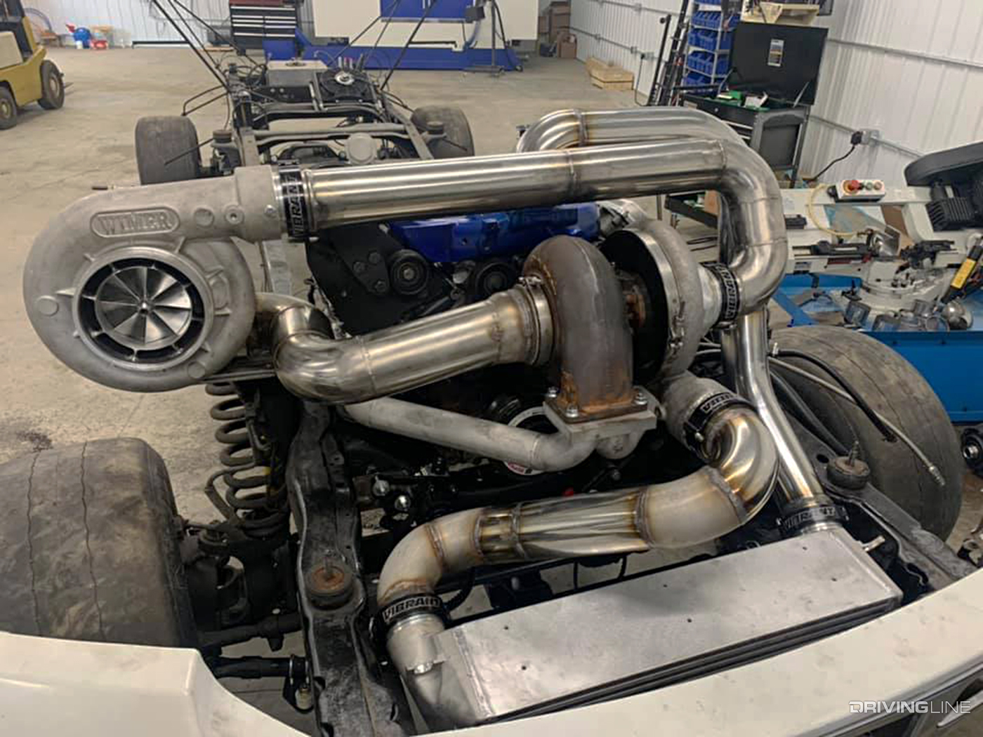 Power Stroke Diesel Compound Turbo System