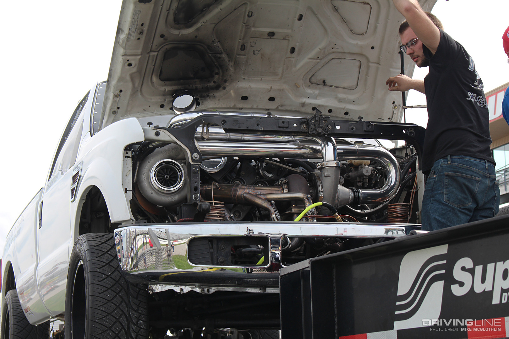 Power Stroke Garrett Compound Turbochargers