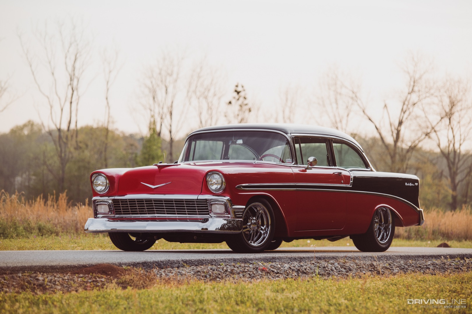 Chevy Bel-Air on a Road