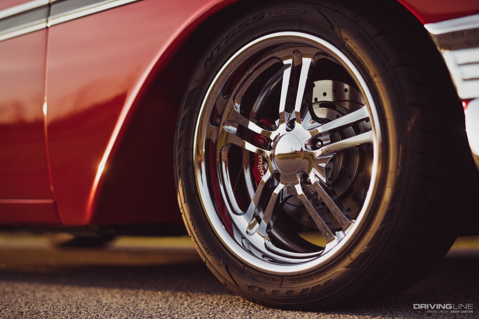 Nitto NT555 on a Chevy Bel-Air