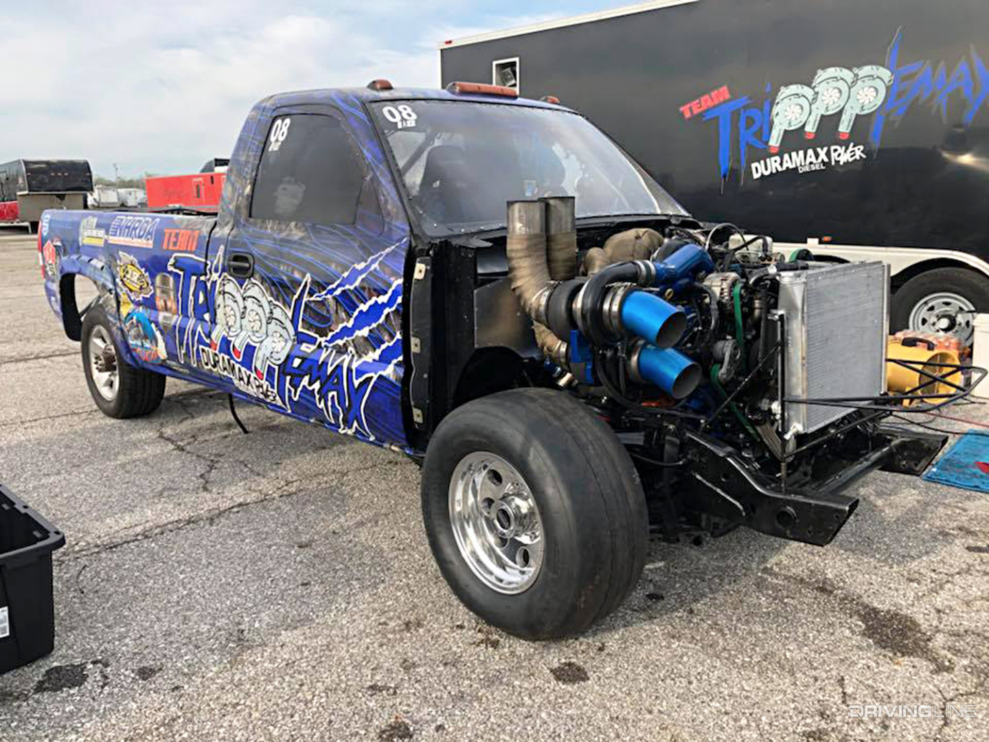 Ill Tempered Duramax Drag Truck