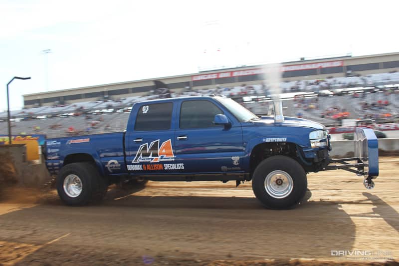 2002 GMC Sierra 2500 Duramax Diesel Truck Pull