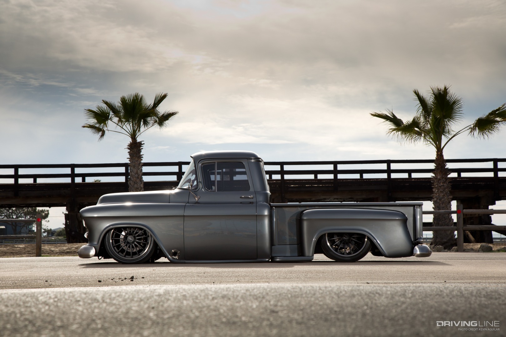 1956 Chevy Pick Up Truck left side by Premier Street Rods