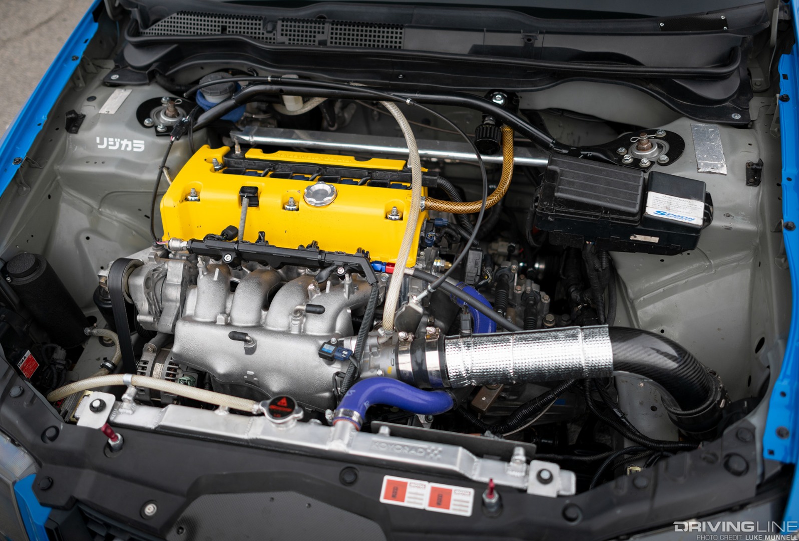 Spoon Sports Honda Accord Euro R K20A engine bay