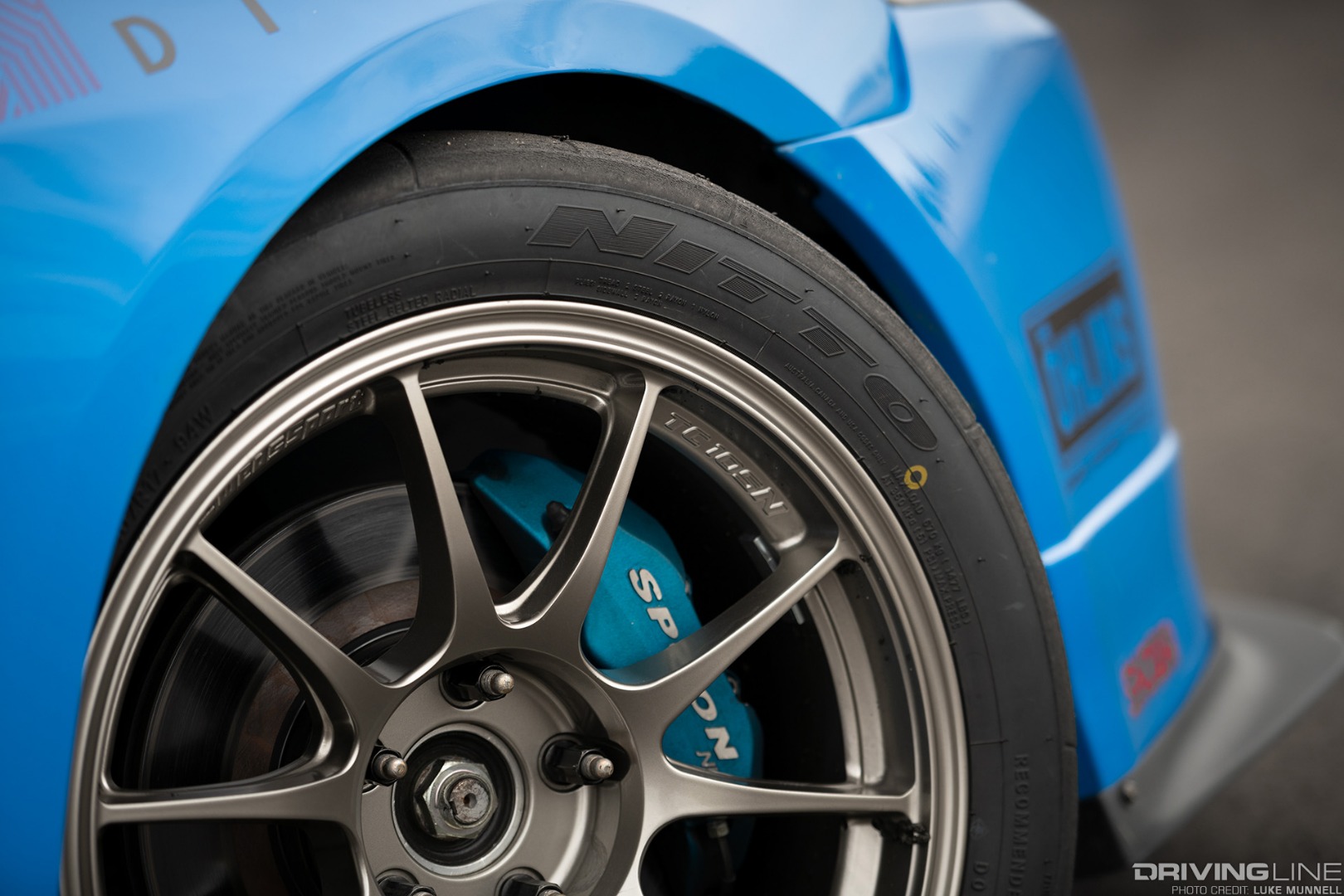 Spoon Sports Honda Accord Euro R Nitto NT01 tires and Weds wheels