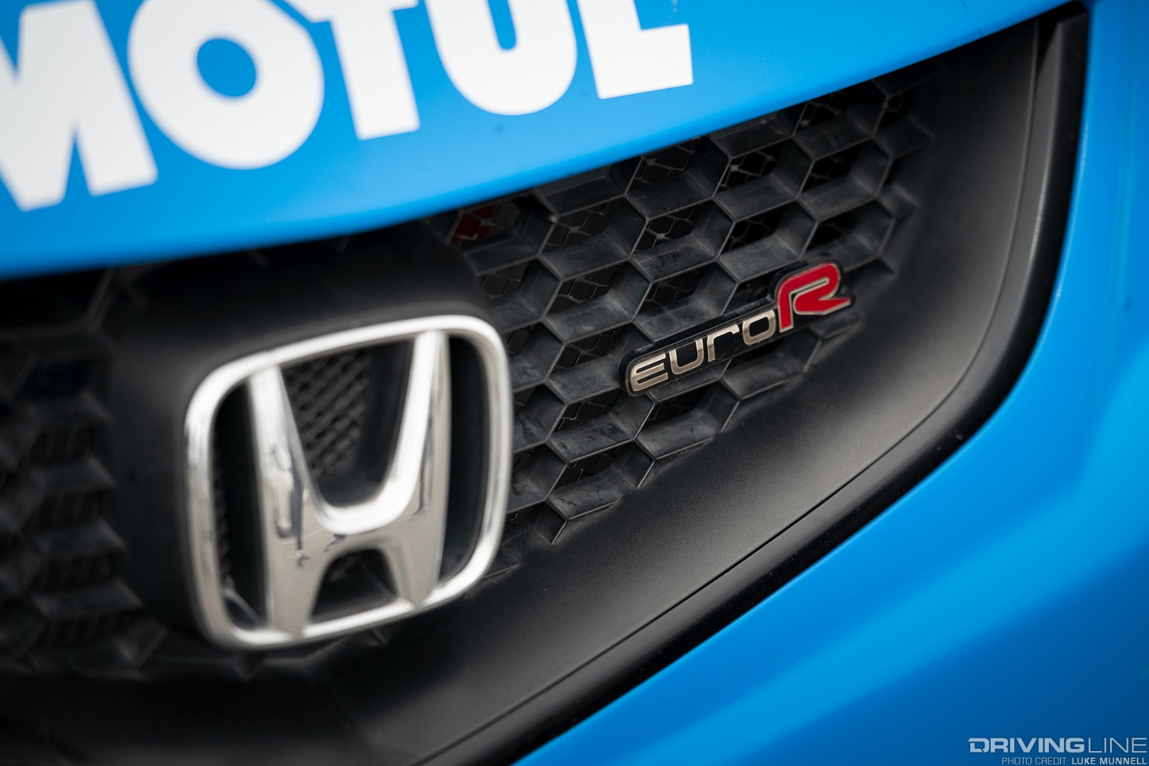 Spoon Sports Honda Accord Euro R front grille badge emblem