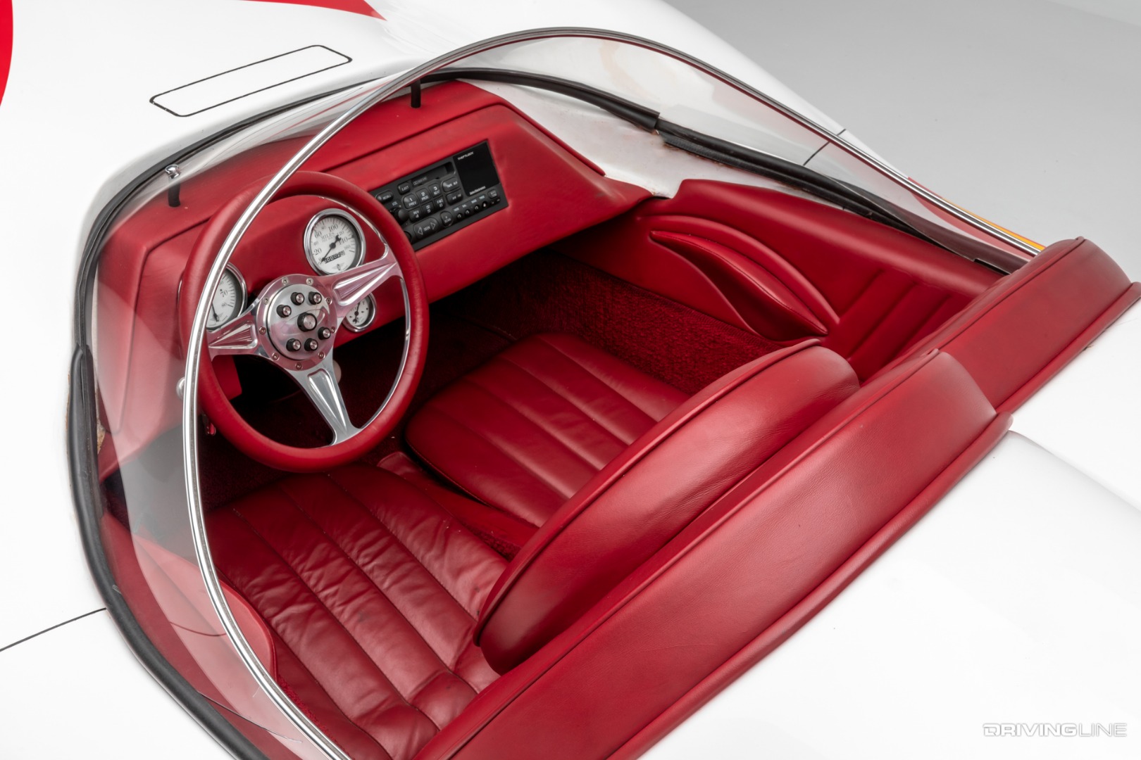 The Mach 5's Interior from Speed Racer