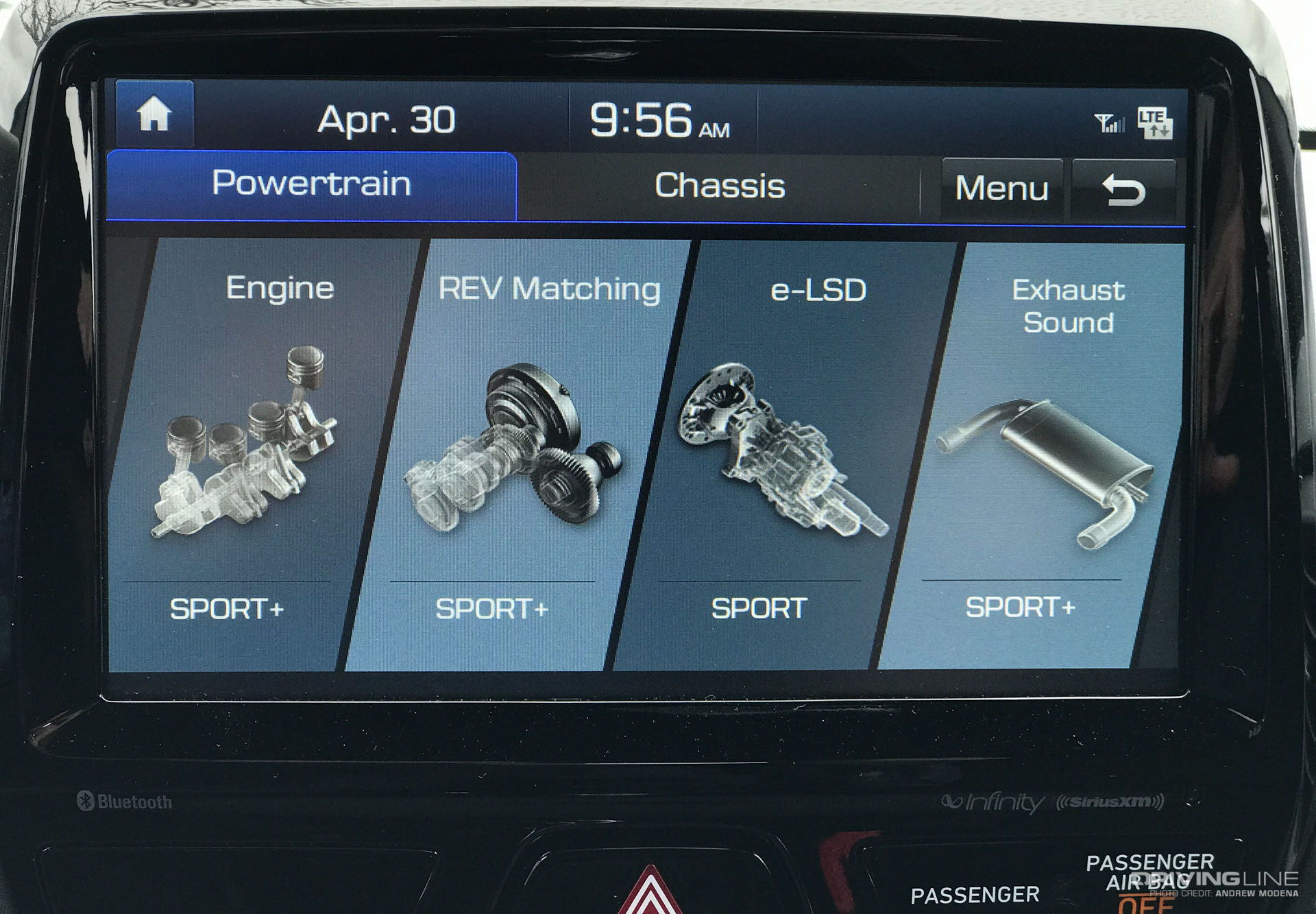 Hyundai Veloster N drive modes