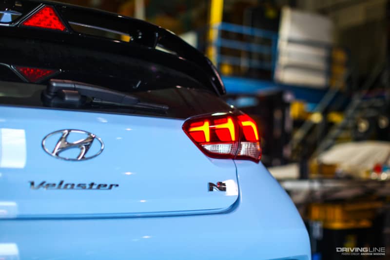 Hyundai Veloster N Taillight