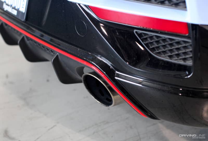 Hyundai Veloster N Exhaust