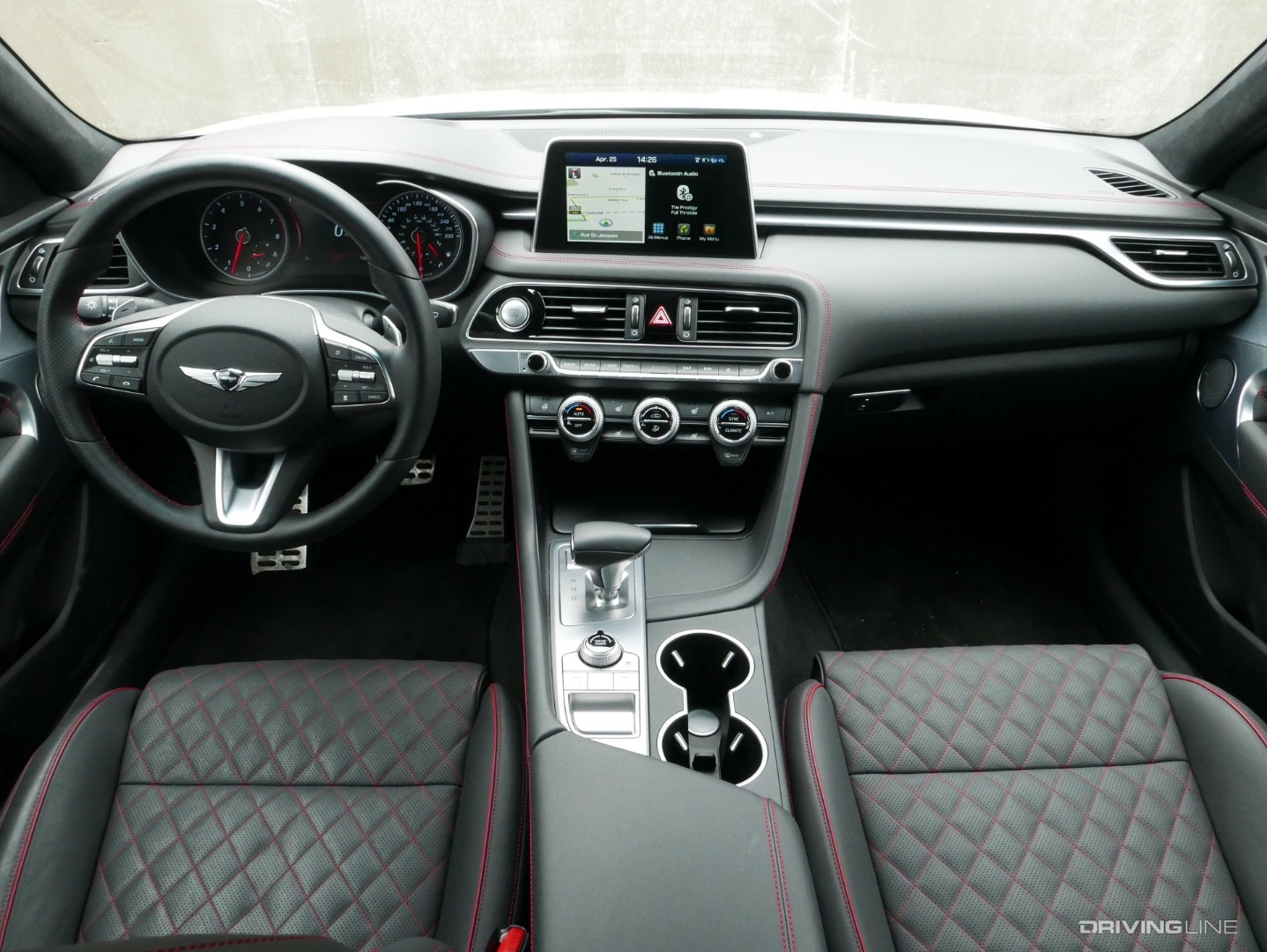 2019 Genesis G70 interior