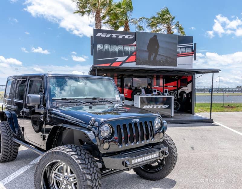 Nitto tire vendor show at jeep beach 2019