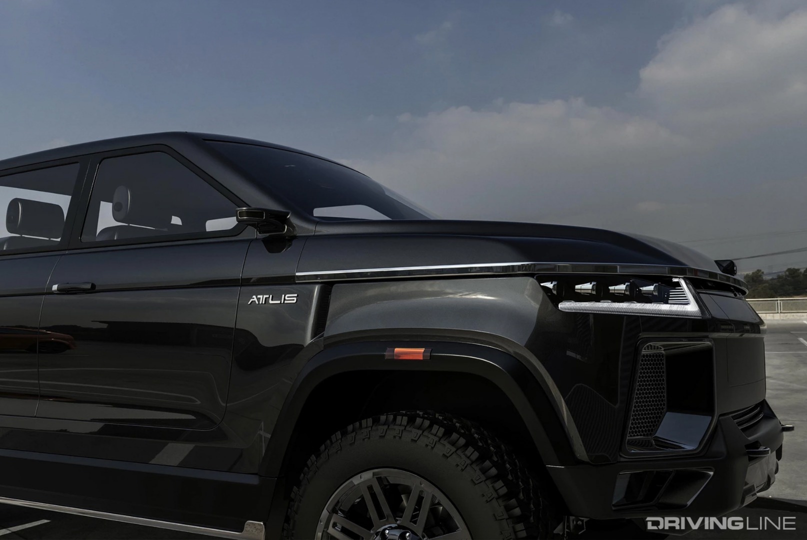 Atlis XT Electric Pickup Front Quarter Panel