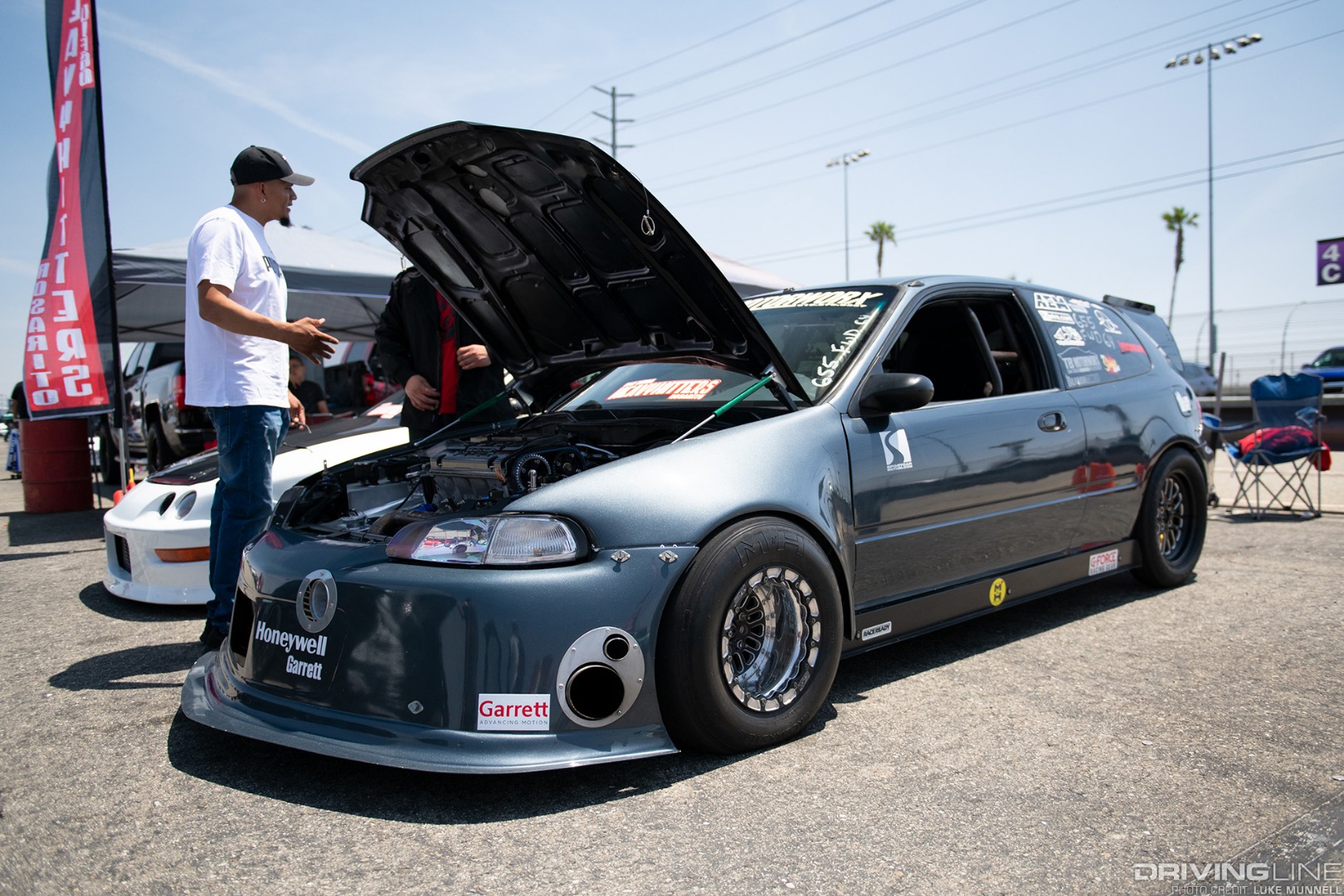 Eibach Honda Meet and Drags at Fontana Sportcar Motion drag EG Civic