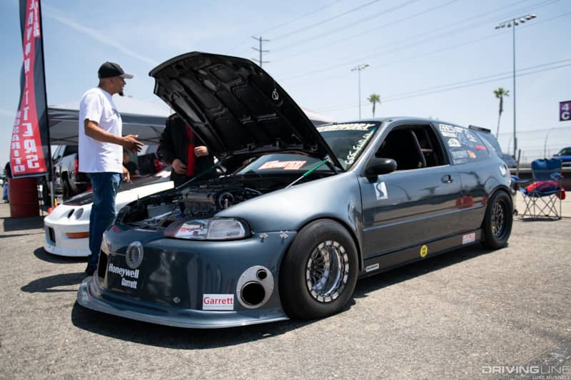 Eibach Honda Meet and Drags at Fontana Sportcar Motion drag EG Civic