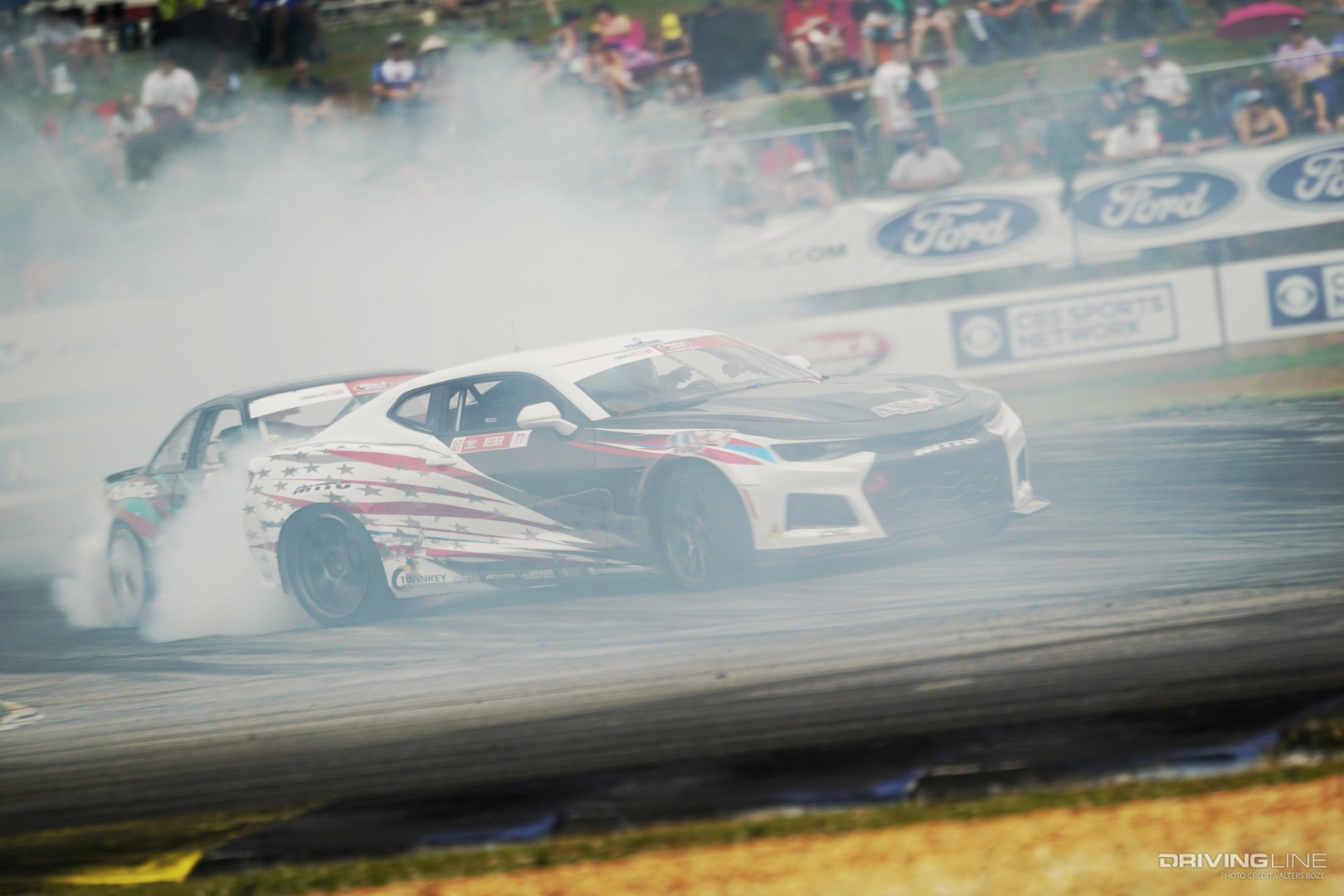 Travis Reeder Chevy Camaro EL1 Drifting