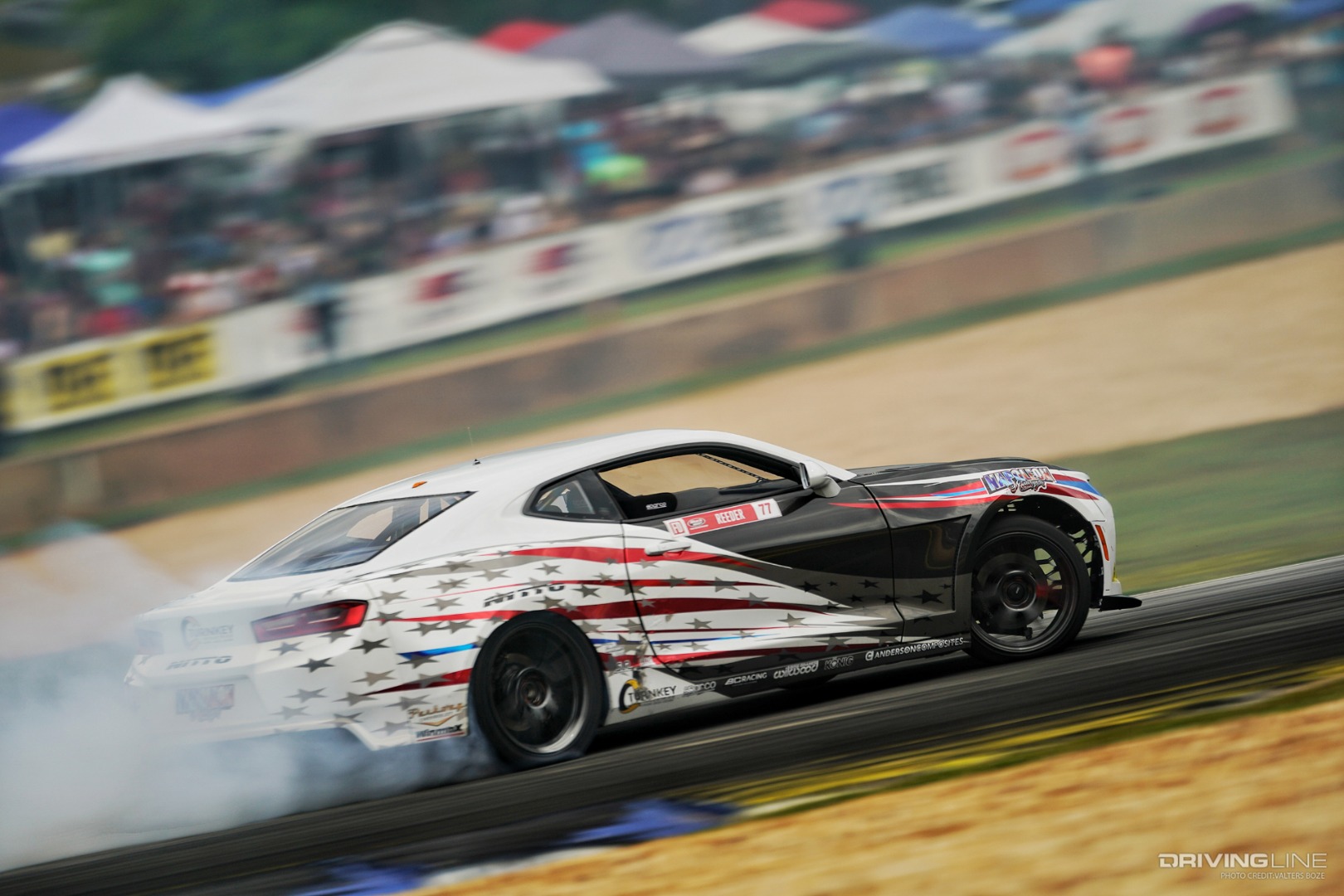 The Napoleon Motorsports Chevy Camaro was the first Electric Drift car to compete in Formula Drift