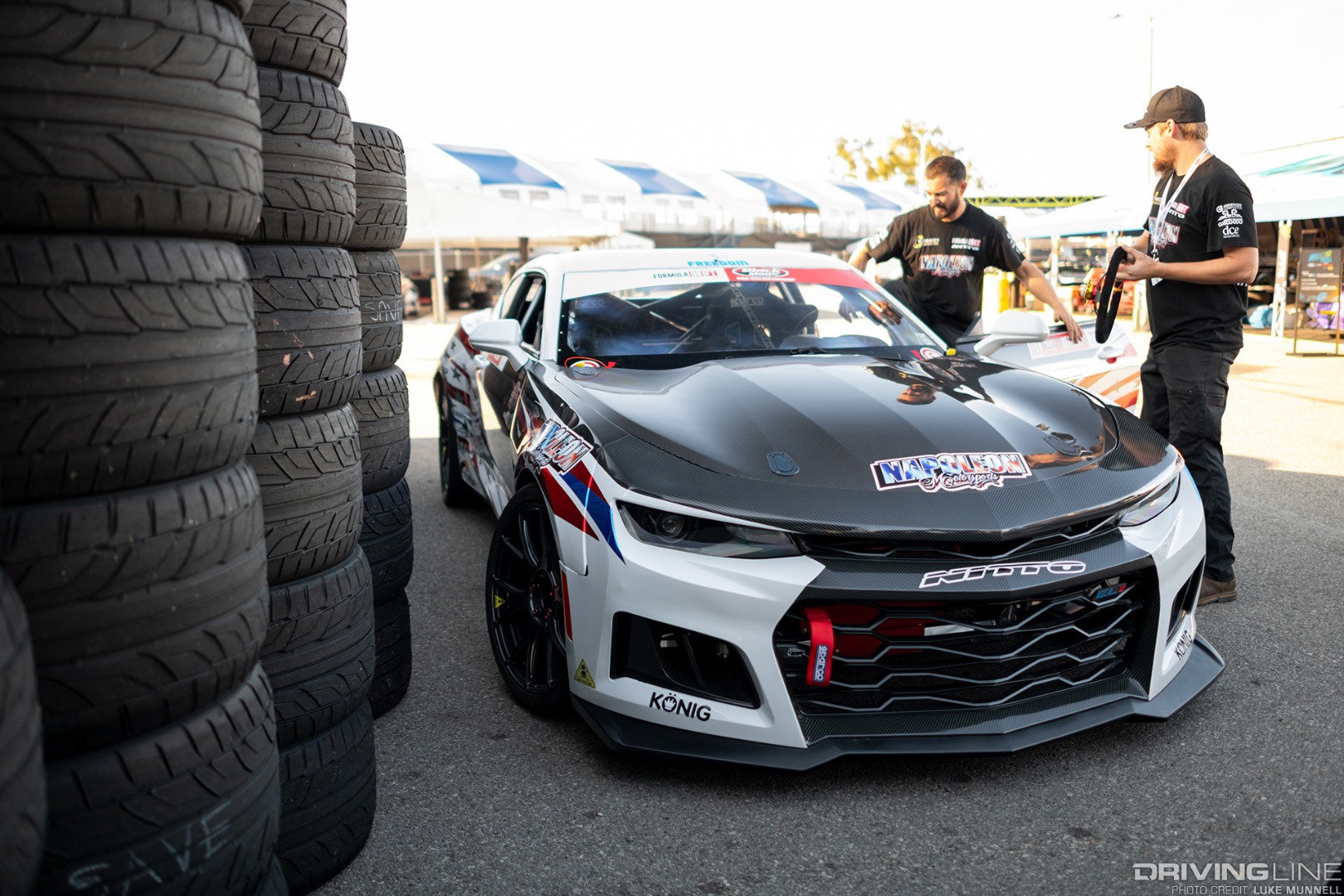 Travis Reeder FDLB with Chevy Camaro EL1 Nitto Tires