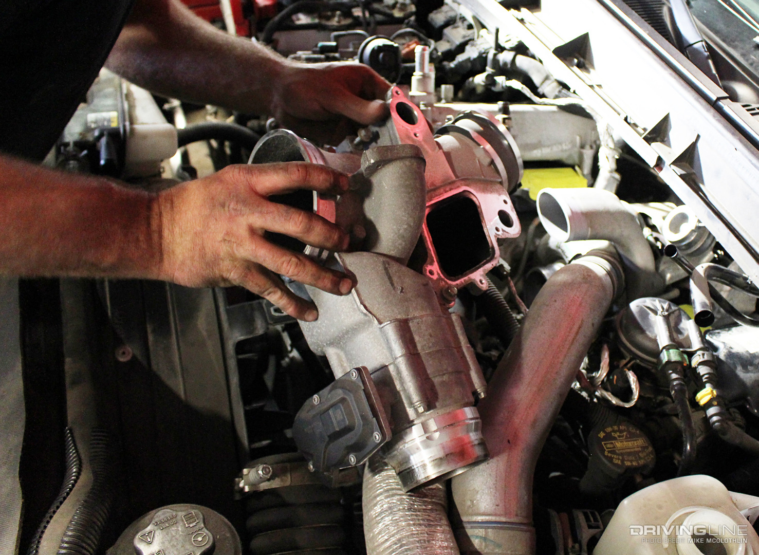 007-2011-Ford-Power-Stroke-Lower-Intake-Plenum