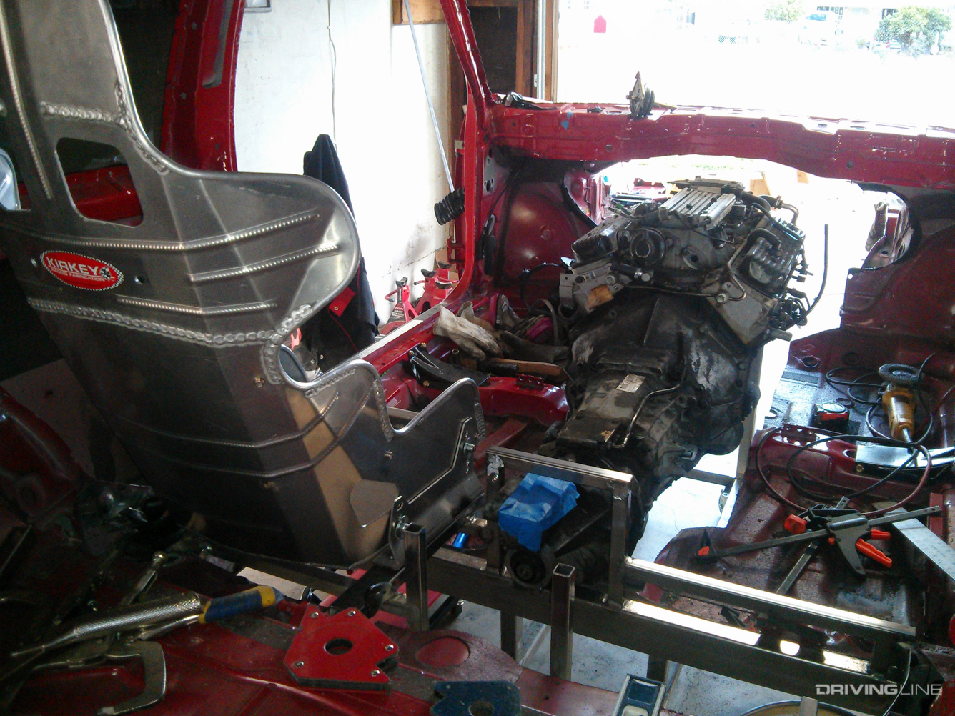 Mid-Engine LS Swap Rear Wheel Drive VW Golf R32 R59