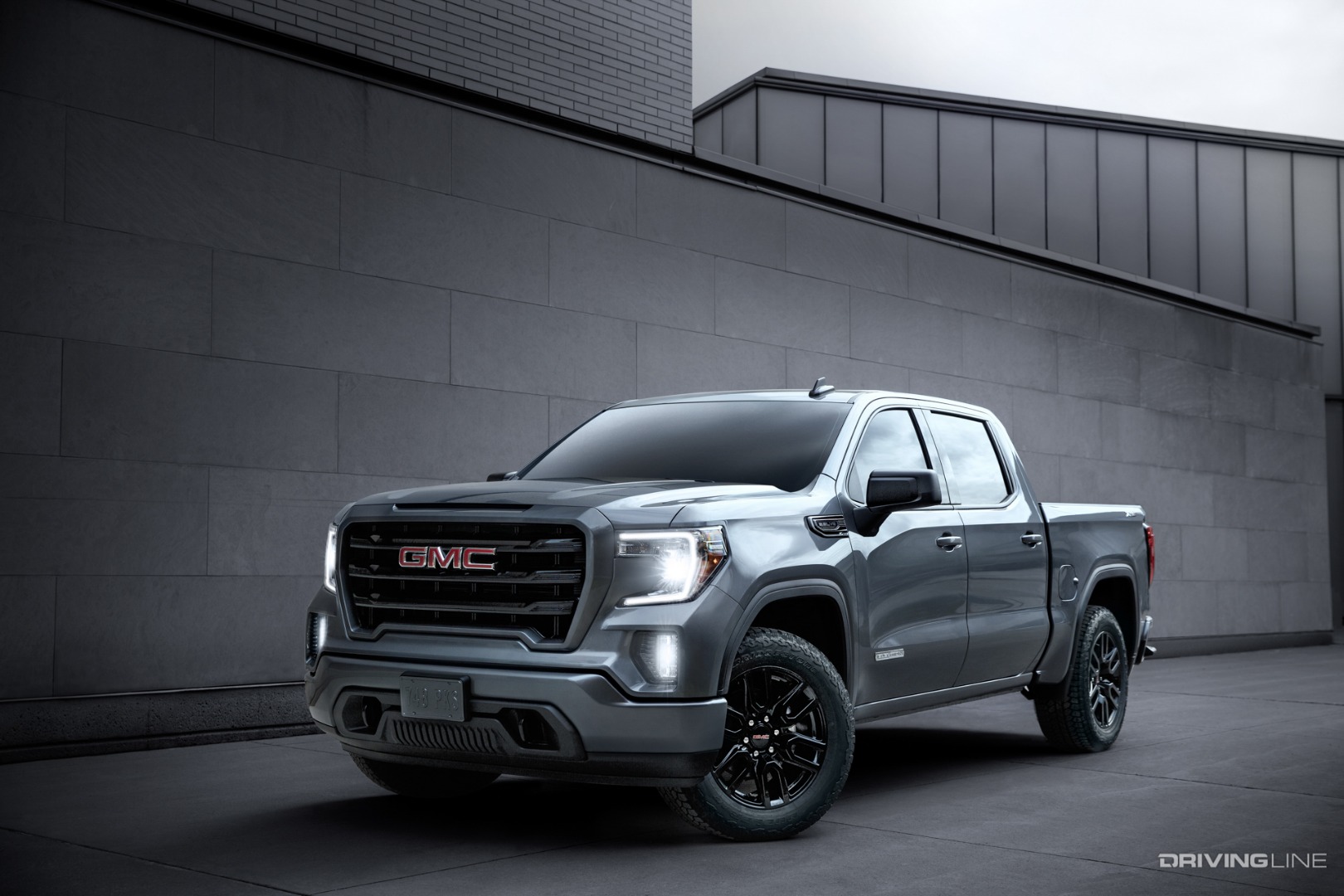 2020 GMC Sierra 1500 in front of a gray wall