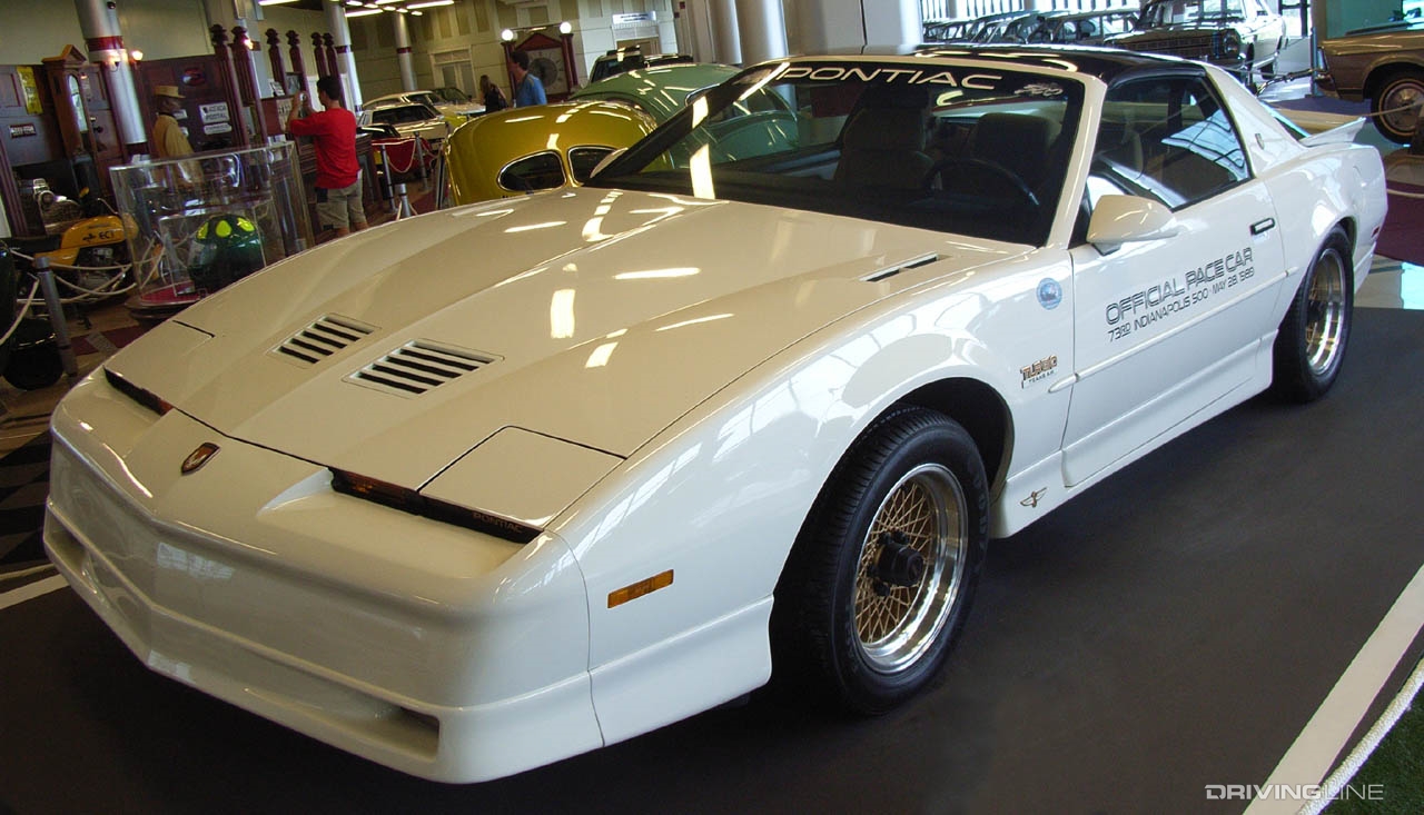 1989 Pontiac Trans Am pace car