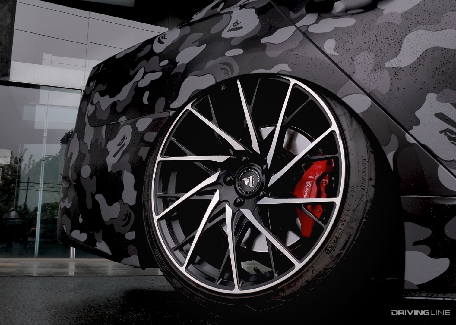 2018 Kia Stinger with Nitto NT555 G2 tires and Fittipaldi wheels