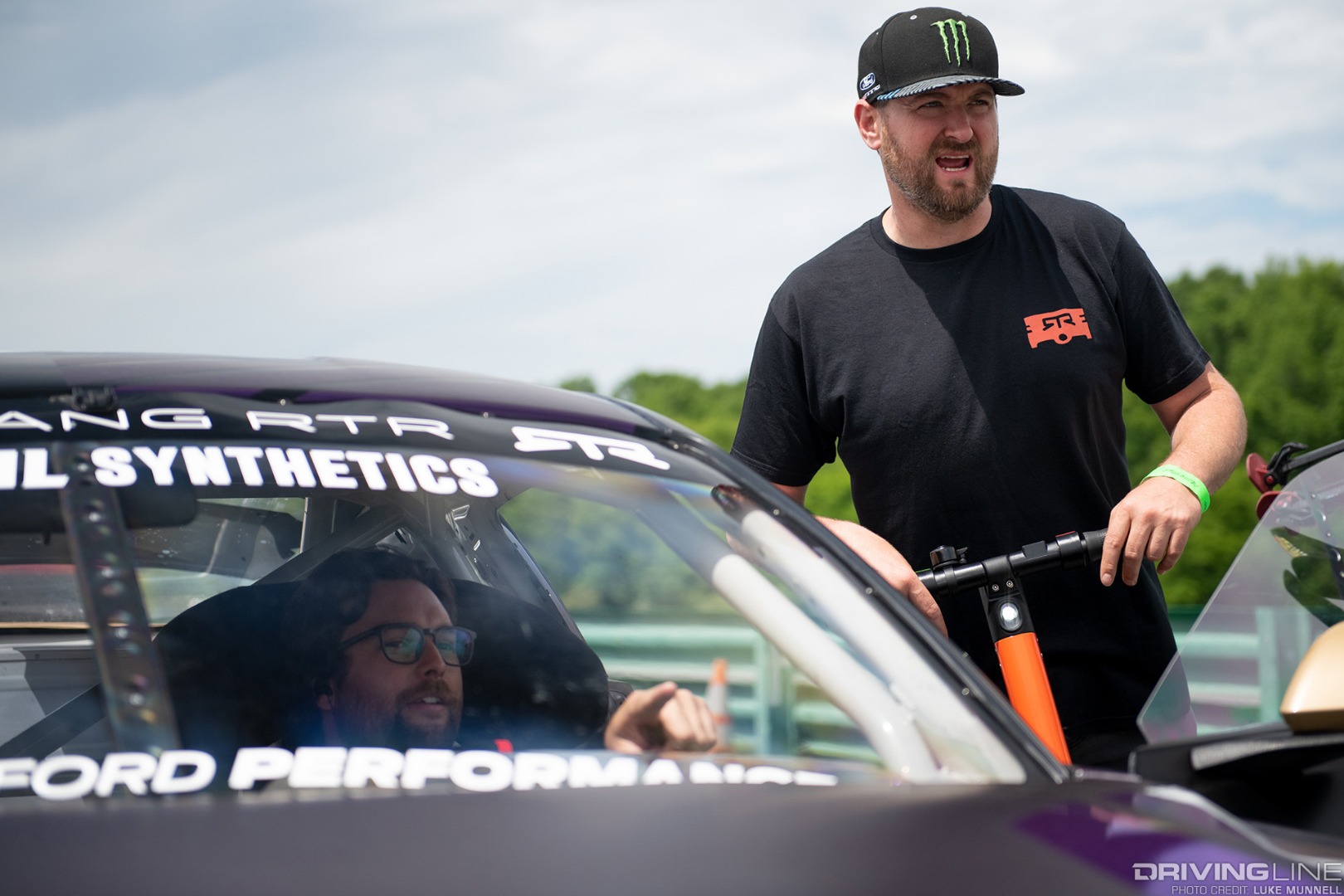 Hyperfest at VIR Vaughn Gittin Jr and Chelsea Denofa talking strategy