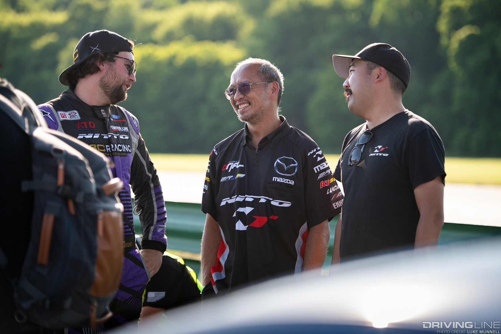 Hyperfest at VIR Chelsea Denofa, Ron Bergenholtz, and Harry Kong