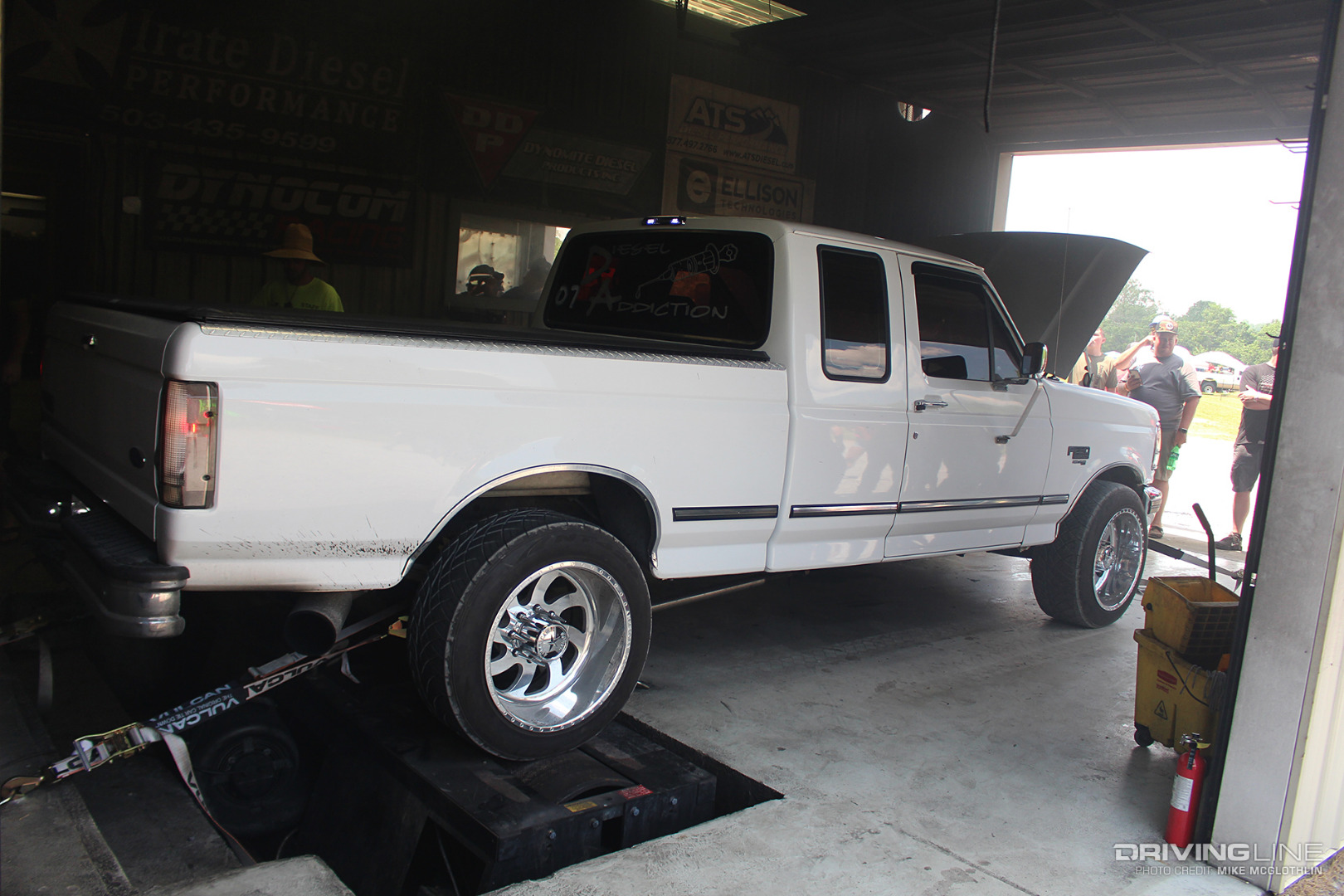 1997 F-250 on the Chassis Dyno