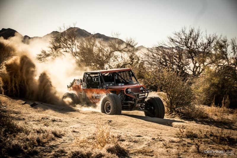 Paul Horschel in the Ultra4 El Rey de las Bajas