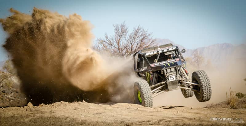 Shannon Campbell in the Ultra4 El Rey de las Bajas