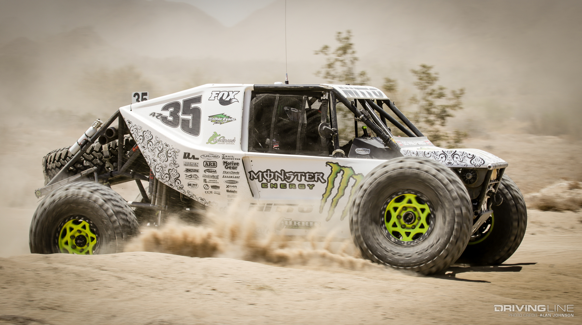 Bailey Campbell Racing in the Ultra4 El Rey de las Bajas