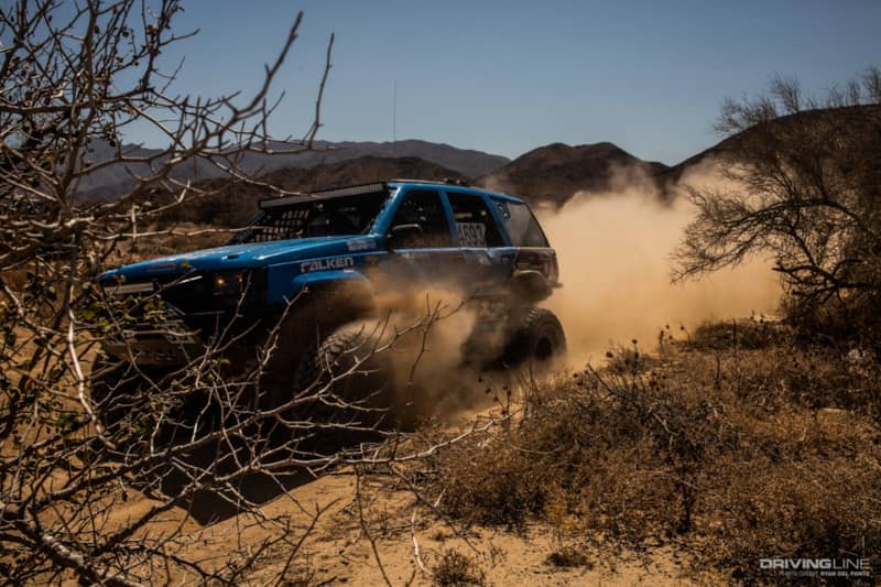 Josh Atteberry in the Ultra4 El Rey de las Bajas