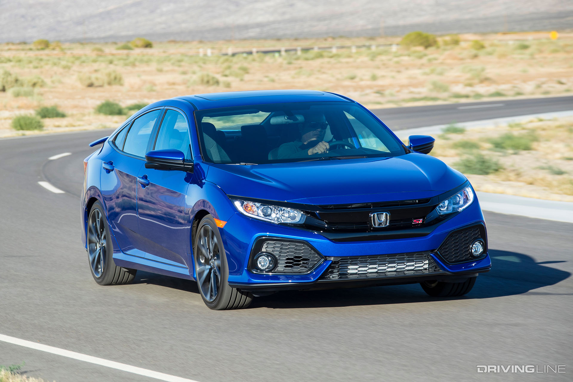2019 Honda Civic Si Sedan Blue