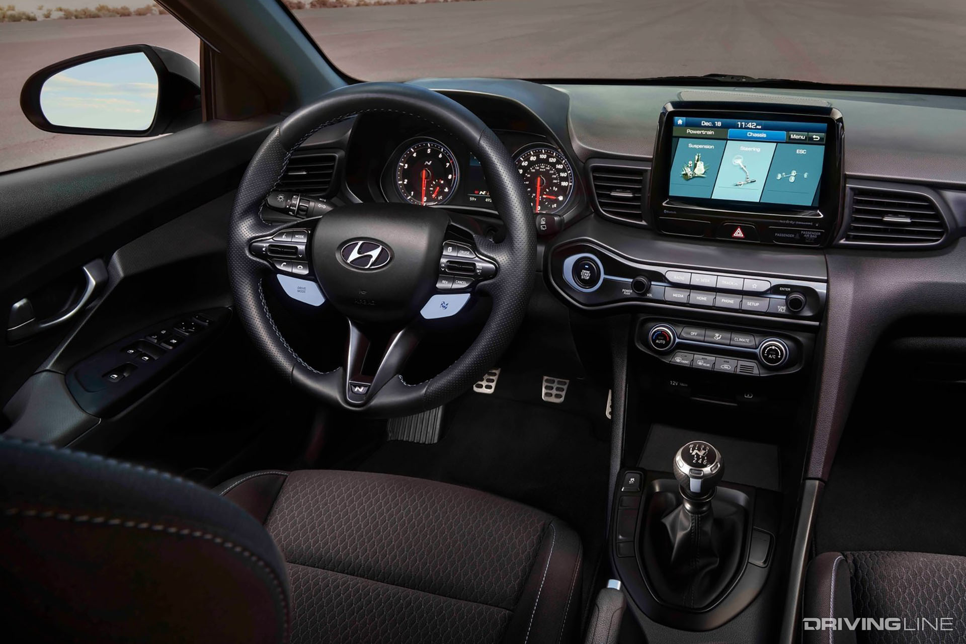 2019 Hyundai Veloster N Interior