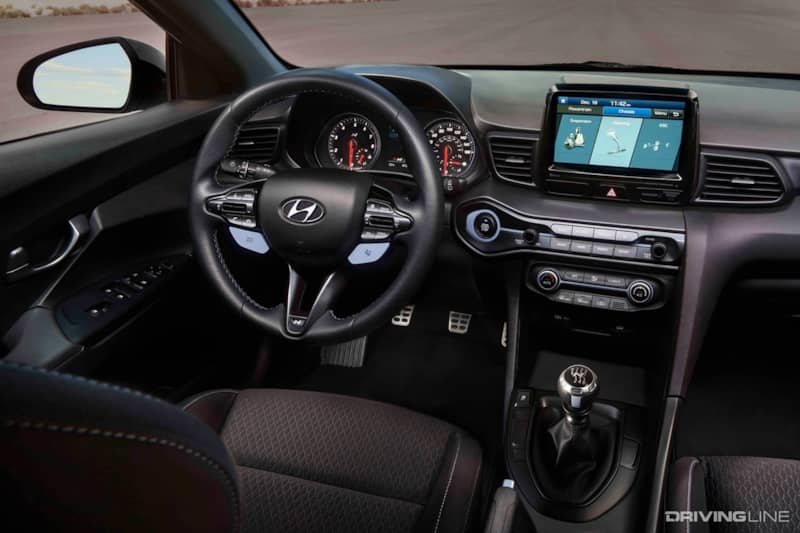 2019 Hyundai Veloster N Interior