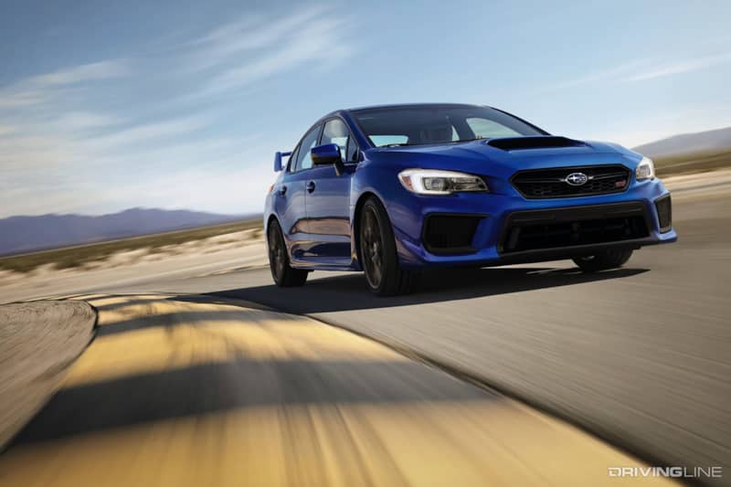 2019 Subaru WRX STI Blue
