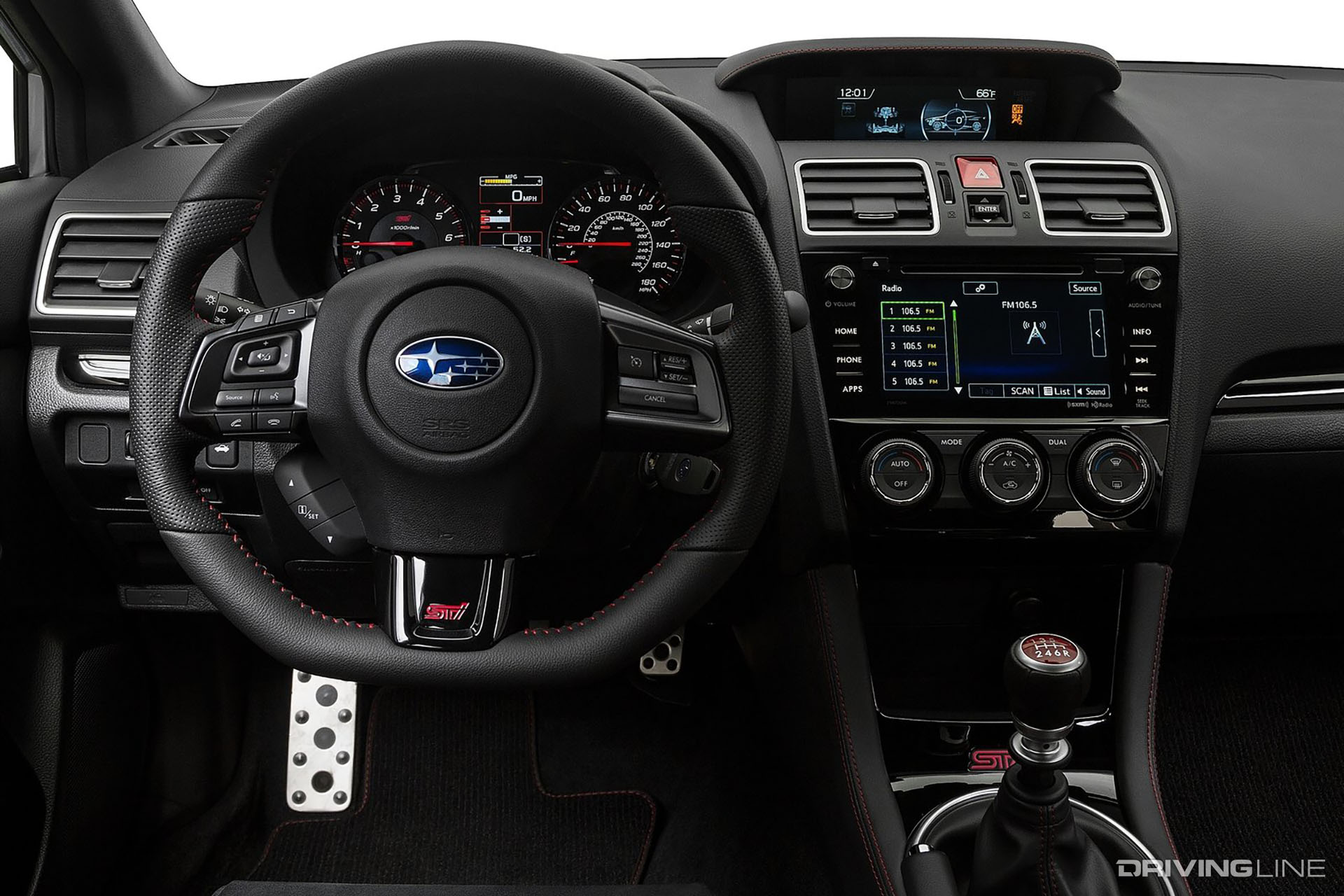 2019 Subaru WRX STI Interior