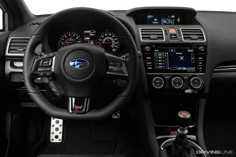 2019 Subaru WRX STI Interior