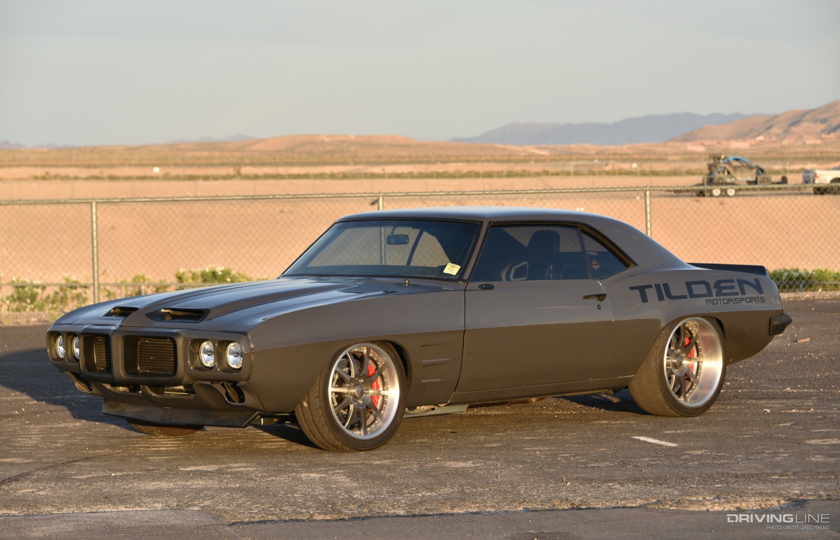 1969 Pontiac Firebird Trans Am front driver side three quarter