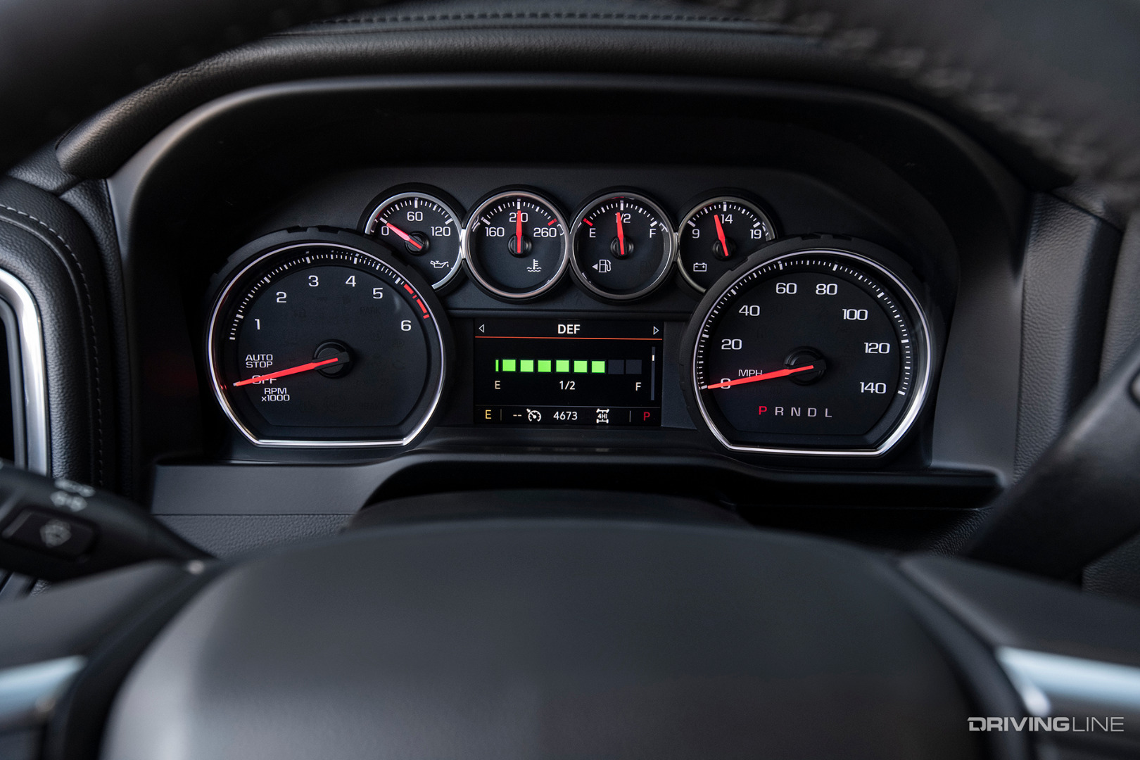2020 Chevrolet Silverado 1500 Duramax Diesel Dash