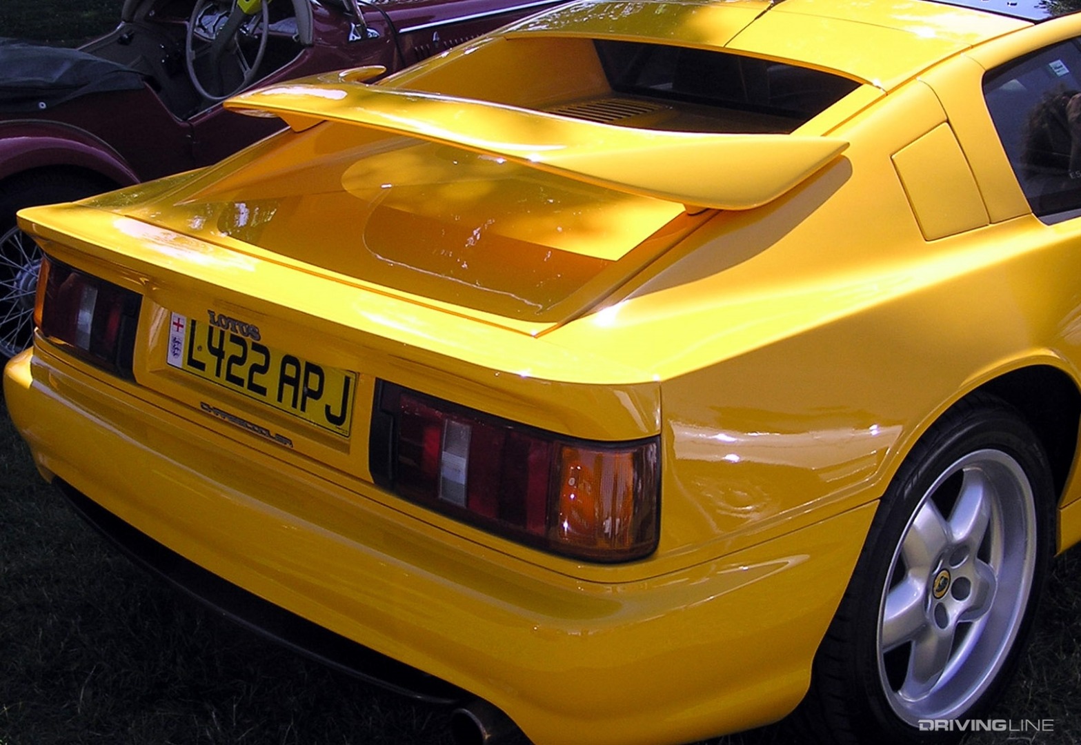 Rear of Lotus Espirit