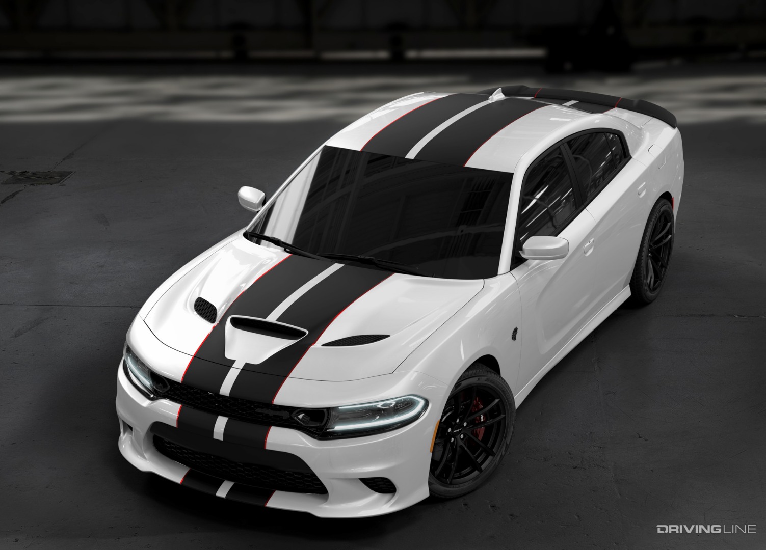 Dodge Charger SRT Hellcat Octane Edition White Knuckle paint